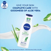 Nivea Aloe Hydration Body Lotion - Normal Skin, With Deep Moisture Serum & Aloe Vera, 200 ml