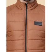 Rigo Polyester Men''s Puffer Jacket - Brown ( Pack of 1 ) - None