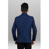 J D Creation - Royal Blue Cotton Blend Boys Blazer ( Pack of 1 ) - None