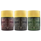 Pack of 3 Denver Gentlemen Collection Magnus, Elixir & Utopia 100ml Perfume