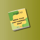 Neem, Tulsi and Turmeric Soap-Pack of 1