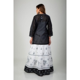 Ladies New Fashion Hand Chikankari Skirt Top