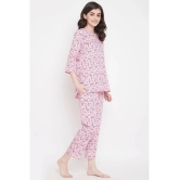 Clovia Cotton Nightsuit Sets - Purple Pack of 2 - 2XL