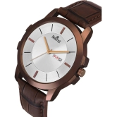 Swisstyle Brown Leather Analog Mens Watch