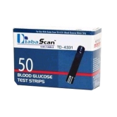 Diabascan Blood Glucose 50's Pack Strips Expiry March 2024