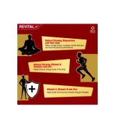 Revital H Men Multivitamin with Calcium, Zinc & Ginseng for Immunity, Strong Bones & Energy 60caps