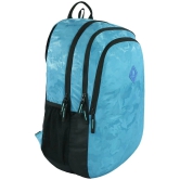 mikebags 34 Ltrs Blue Polyester College Bag - Blue