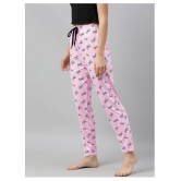 Quarantine Pink Cotton Trackpants - XS