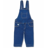 Juscubs - Blue Denim Girls Dungarees ( Pack of 1 ) - None