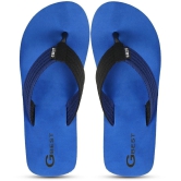 G Best Blue Mens Thong Flip Flop - None