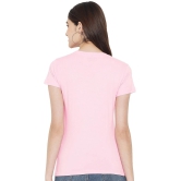 Fabflee Cotton Pink T-Shirts - Single - XL