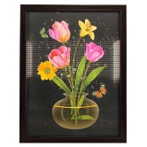 Indianara - Floral Painting With Frame