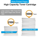 ImageInfo 158X Black Toner Cartridge for HP W1580X Compatible-BLACK