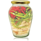 Somil - Storage Container Glass Transparent Spice Container ( Set of 1 ) - Transparent