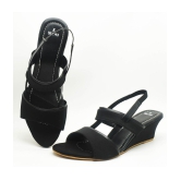 Dream Makers - Black Womens Sandal Heels - None