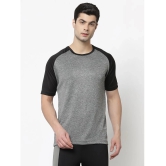 Uzarus - Grey Polyester Regular Fit Mens Sports T-Shirt ( Pack of 1 ) - None