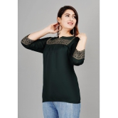 Smien - Green Rayon Women's Ethnic Tunic ( Pack of 1 ) - None