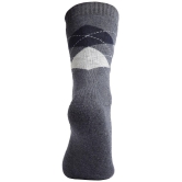 Texlon - Multicolor Woollen Men's Mid Length Socks ( Pack of 3 ) - Multicolor