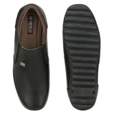 Sir Corbett Slip On Non-Leather Black Formal Shoes - None