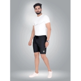 Septem Grey Melange Polyester Mens Gym Shorts ( Pack of 2 ) - None