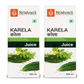 Krishna's Herbal & Ayurveda Karela Juice 500ml ( Pack of 2 )