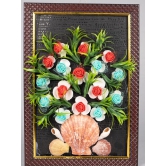 sonchiraiya Seashell Wood Frame