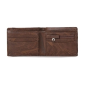 samtroh Brown PU Mens Two Fold Wallet ( Pack of 1 ) - Brown