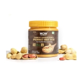 WOW Life Science Crunchy Unsweetened Peanut Butter - 500g