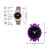 Hala - Multicolor Stainless Steel Analog Womens Watch