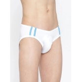 La Intimo Cotton Mens Bikini ( White ) - None