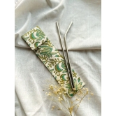 Cotton Cutlery/Straw Holder by Ekatra - Assorted print