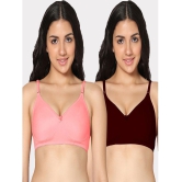 IN CARE LINGERIE - Multicolor Cotton Non Padded Women's Everyday Bra ( Pack of 2 ) - None