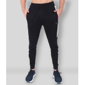 Zeffit - Black Cotton Blend Mens Joggers ( Pack of 1 ) - 2XL