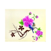 Print Mantras Beautiful Tree Branch Flower wall stickers Nature Sticker ( 110 x 110 cms )