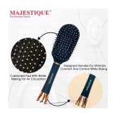 Majestique Crown Series Detangler Paddle Brush Biofriendly Detangling Brush Wet & Dry