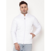 9TY3REE Polyester Men''s Puffer Jacket - White ( Pack of 1 ) - None