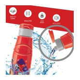 Milton Kool Fun 900 Plastic School Bottle, 704 ml, Red - Red