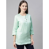 Women Pista Green Ultimate Yoga Top