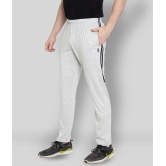 Zeffit - Light Grey Cotton Blend Mens Sports Trackpants ( Pack of 1 ) - M