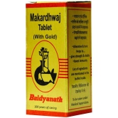 Baidyanath Makardhwaja Swyu Tablet 10 no.s Pack of 1