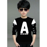 Force - Black Cotton Boy's T-Shirt ( Pack of 1 ) - None