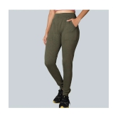 KARARO JEGGINGS - Cotton Blend Skinny Fit Olive Womens Jeggings ( Pack of 1 ) - None