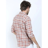 Ketch Cotton Blend Regular Fit Checks Full Sleeves Mens Casual Shirt - Beige ( Pack of 1 ) - None