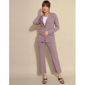 Selvia Mauve Dyed Pant Top Set - None