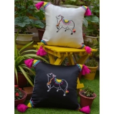 Pichwai Cow Cushion Cover