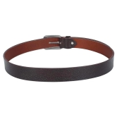 Men''s Genuine Leather Casual Belt-34 / Leather / Brown