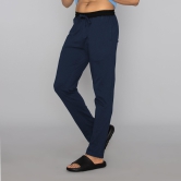 Nova Cotton Rich Track Pants Navy Blue XL