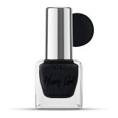 RENEE Hyper Gel Nail Paint- Onyx Black, Quick Drying, Glossy Finish, 10ml