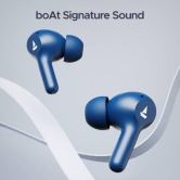 boAt Airdopes 71 w/ 40 HRS Playback, ENx Technology & Beast Mode(Low Latency) Bluetooth Headset  (Starry Blue, True Wireless)