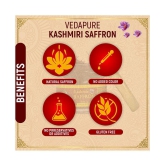 Vedapure Finest A++ Grade Original Kashmiri Saffron/Kesar For Pregnant Women, Skin 1 Gram- (Pack of 1)